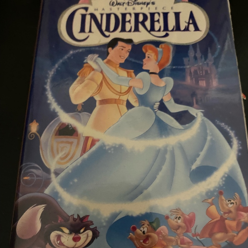 Disney Cinderella VHS